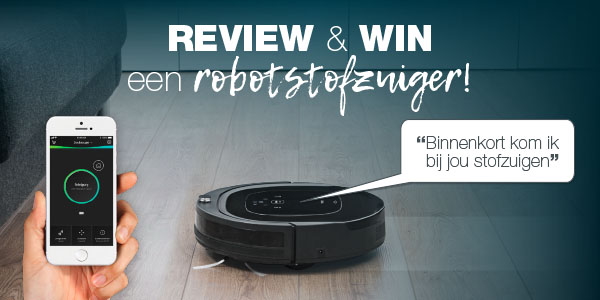 Review & Win een robotstofzuiger